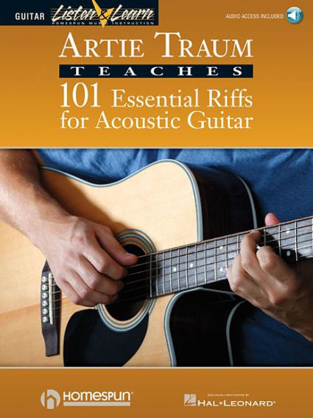 101 Essential Riffs for Acoustic Guitar Book/Online Audio