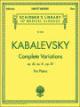Complete Variations: Piano Solo