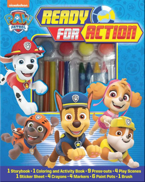 Paw Patrol Coloring and Activity Kit - Bundle with Paw Patrol Coloring  Book, Stickers, Paint, Activities, and More