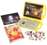 Alternative view 5 of Minions: The Rise of Gru: Book & Magnetic Play Set