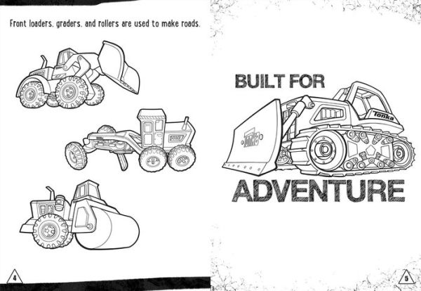 Tonka: In the Zone: Coloring & Activity