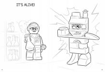 Alternative view 2 of LEGO Books: Time to Color!