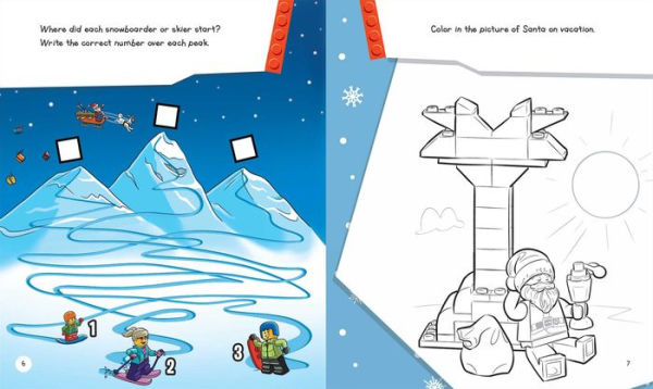 LEGO Books Advent Calendar: A Festive Countdown with 24 LEGO Activity Books