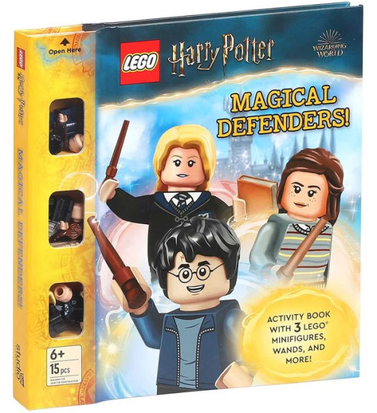 LEGO Harry Potter: Magical Defenders: Activity Book with 3 Minifigures and Accessories