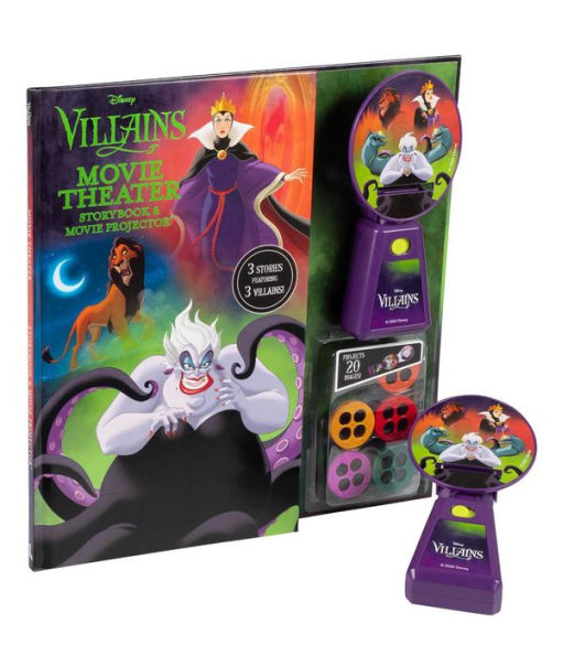 Disney Villains: Movie Theater Storybook & Movie Projector