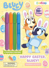 Title: Bluey Colortivity: Happy Easter, Bluey!, Author: Editors of Studio Fun International