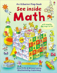 See Inside Math: An Usborne Flap Book (See Inside Board Book Series)