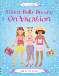 Sticker Dolly Dressing on Vacation