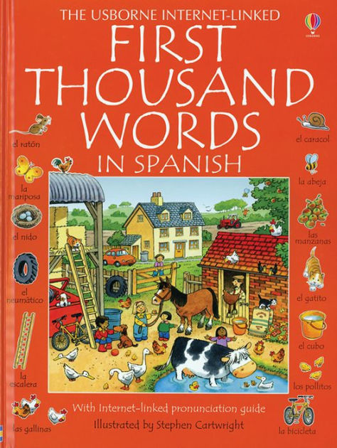 First Thousand Words In Spanish By Heather Amery Stephen