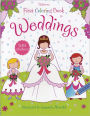 Weddings Sticker Color Book