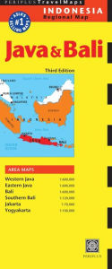Java & Bali Travel Map Third Edition