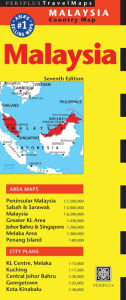 Title: Malaysia Travel Map Seventh Edition, Author: Periplus Editions
