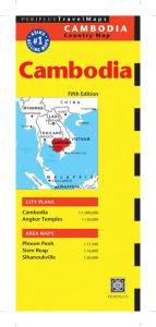Title: Cambodia Travel Map Fifth Edition, Author: Periplus Editors