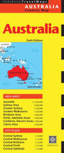 Title: Australia Travel Map Sixth Edition, Author: Periplus Editors