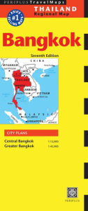 Title: Bangkok Travel Map Seventh Edition, Author: Periplus Editors