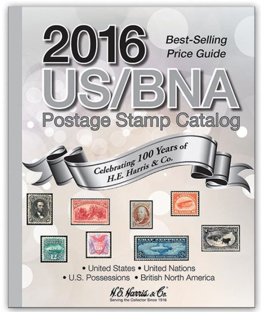 2016 US/BNA Postage Stamp Catalog by Whitman Publishing, Hardcover