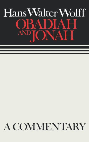 Obadiah and Jonah: Continental Commentaries