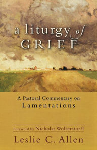 Title: A Liturgy of Grief: A Pastoral Commentary on Lamentations, Author: Leslie C. Allen