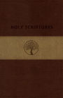 TLV Personal Size Giant Print Reference, Holy Scriptures, Brown/Sand LeatherTouch