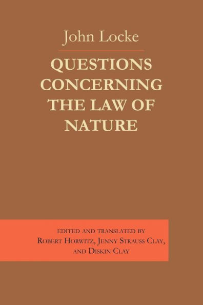 Questions Concerning the Law of Nature