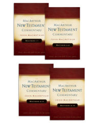 Title: Matthew 1-28 MacArthur New Testament Commentary Four Volume Set, Author: John MacArthur