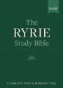 The Ryrie NAS Study Bible Genuine Leather Black Red Letter