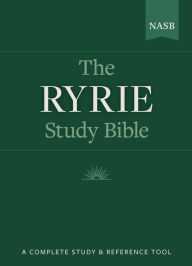 The Ryrie NAS Study Bible Genuine Leather Burgundy Red Letter