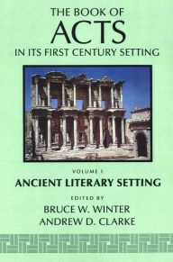 Title: The Book of Acts in Its Ancient Literary Setting, Author: Winter