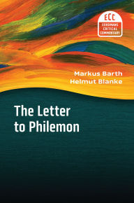 Title: The Letter to Philemon, Author: Markus Barth