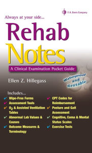 Rehab Notes: A Clinical Examination Pocket Guide / Edition 1