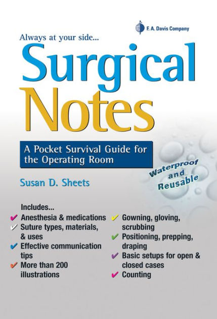 Surgical Notes A Pocket Survival Guide For The Operating Room