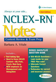 Title: NCLEX-RN Notes: Content Review & Exam Prep / Edition 2, Author: Barbara A. Vitale RN