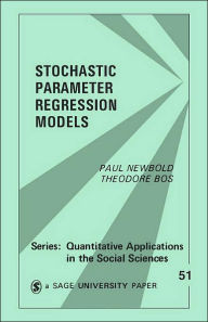 Title: Stochastic Parameter Regression Models, Author: Paul Newbold