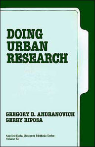 Doing Urban Research / Edition 1