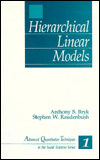 Hierarchical Linear Models: Applications and Data Analysis Methods