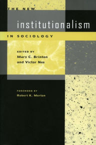 Title: The New Institutionalism in Sociology, Author: Mary C. Brinton