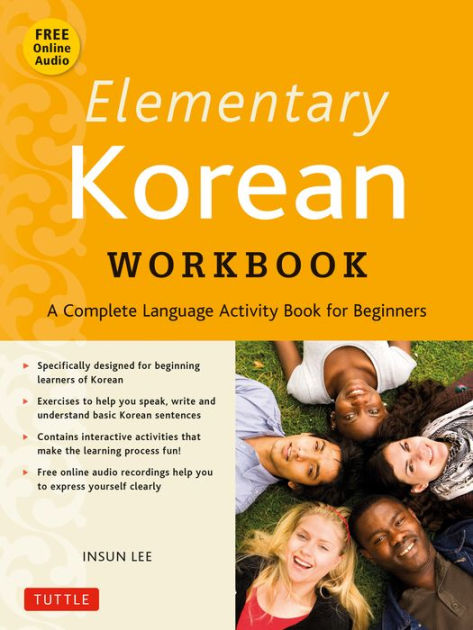 Korean　Lee,　for　Included)　Insun　A　by　Complete　Noble®　(Online　Beginners　Language　Activity　Book　Workbook:　Paperback　Barnes　Elementary　Audio