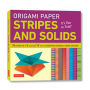 Origami Paper - Stripes and Solids 6