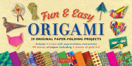 Title: Fun & Easy Origami Kit: 29 Original Paper-folding Projects: Includes Origami Kit with 2 Instruction Books & 98 High-Quality Origami Papers, Author: Florence Temko