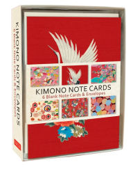 Title: Kimono Note Cards: 6 Blank Note Cards & Envelopes (4 x 6 inch cards in a box), Author: Tuttle Studio