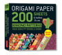 Origami Paper 200 sheets Kimono Patterns 6