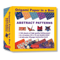 Title: Origami Paper in a Box - Abstract Patterns: 192 Sheets of Tuttle Origami Paper: 6x6 Inch Origami Paper Printed with 10 Different Patterns: 32-page Instructional Book of 4 Projects, Author: Tuttle Studio