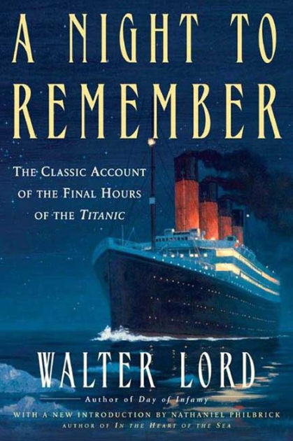 A Night To Remember Walter Lord Epub To Mobil