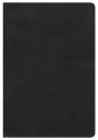 NKJV Giant Print Reference Bible, Black LeatherTouch, Indexed
