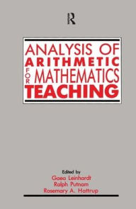 Title: Analysis of Arithmetic for Mathematics Teaching, Author: Gaea Leinhardt