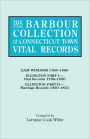 The Barbour Collection Of Connecticut Town Vital Records. Volume 11