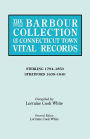 The Barbour Collection Of Connecticut Town Vital Records. Volume 41
