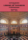 Supplement 1972-1976 to Genealogies in the Library of Congress: A Bibliography