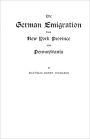 German Emigration from New York Province Into Pennsylvania