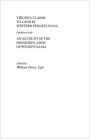 Virginia Claims to Land in Western Pennsylvania Published with an Account of the Donation Lands of Pennsylvania